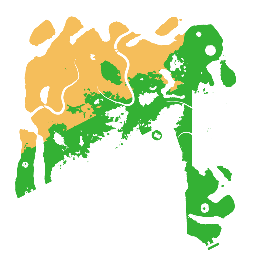 Biome Rust Map: Procedural Map, Size: 4250, Seed: 469769306