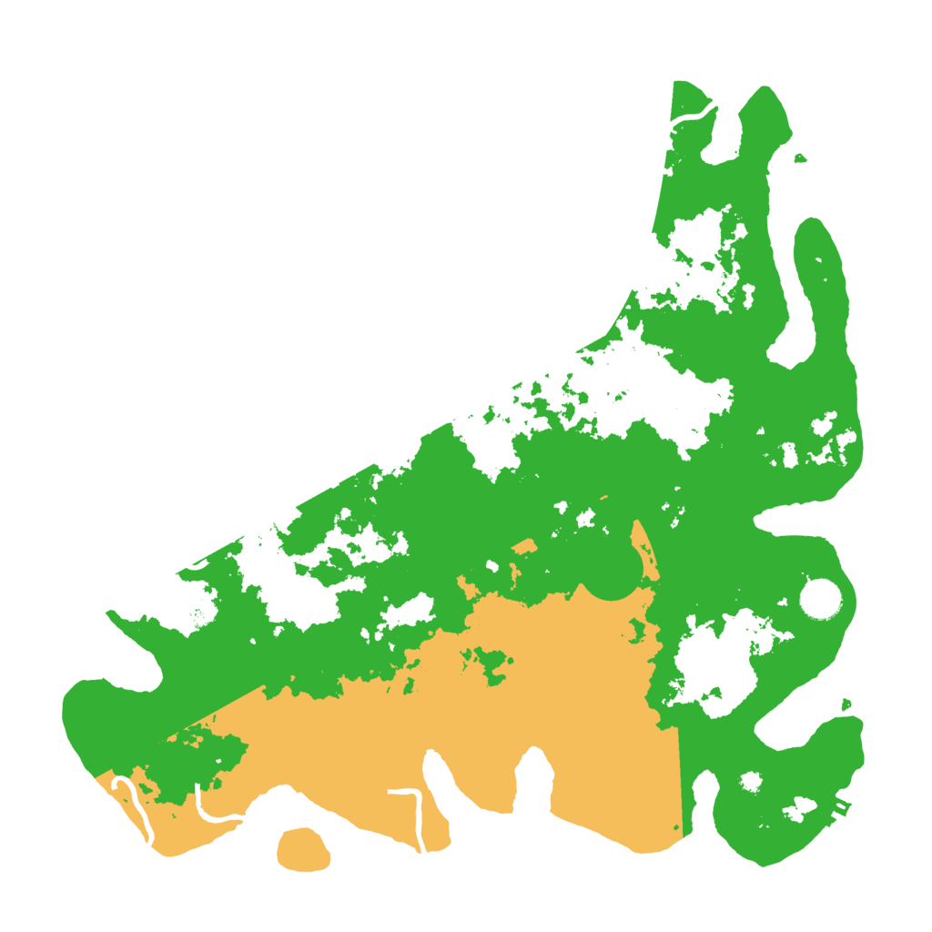 Biome Rust Map: Procedural Map, Size: 4000, Seed: 561720