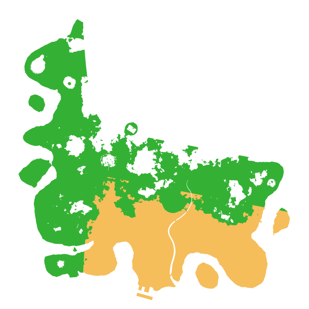 Biome Rust Map: Procedural Map, Size: 3850, Seed: 912847678