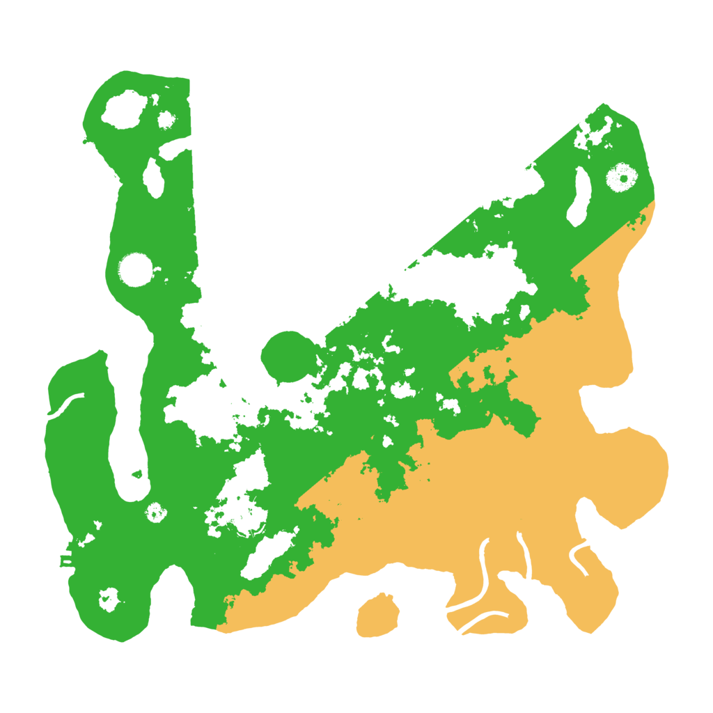 Biome Rust Map: Procedural Map, Size: 3700, Seed: 9816594