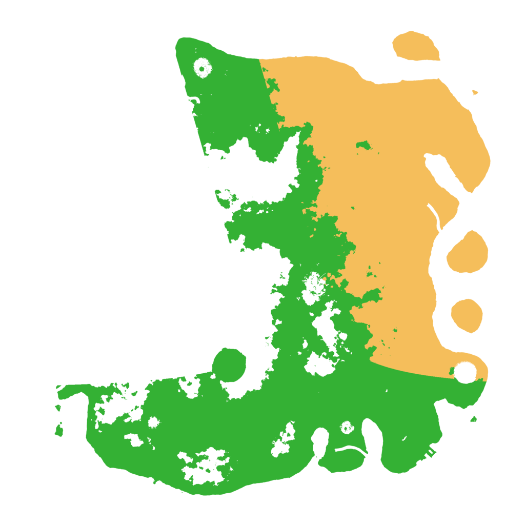 Biome Rust Map: Procedural Map, Size: 4250, Seed: 170944913
