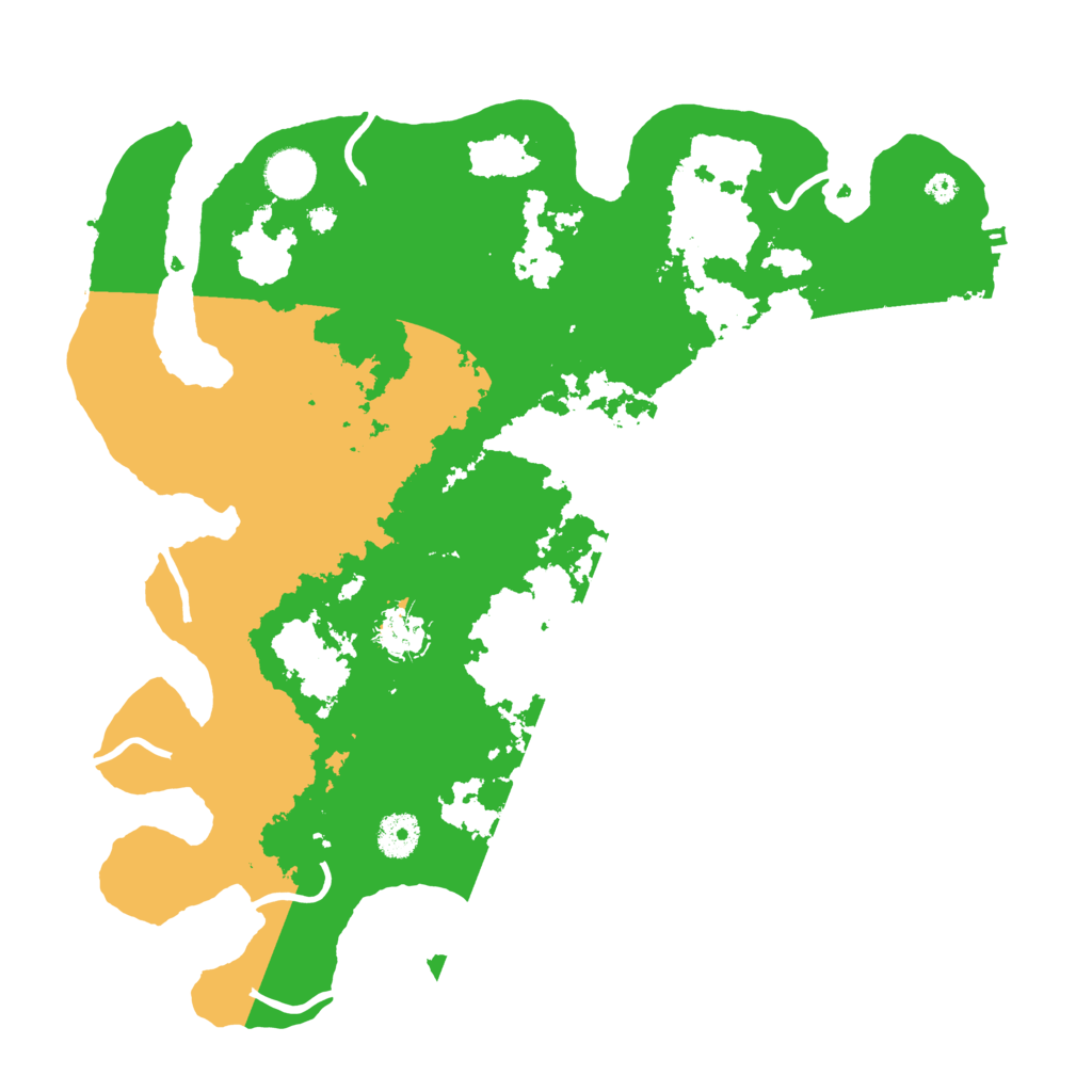 Biome Rust Map: Procedural Map, Size: 3750, Seed: 743889662