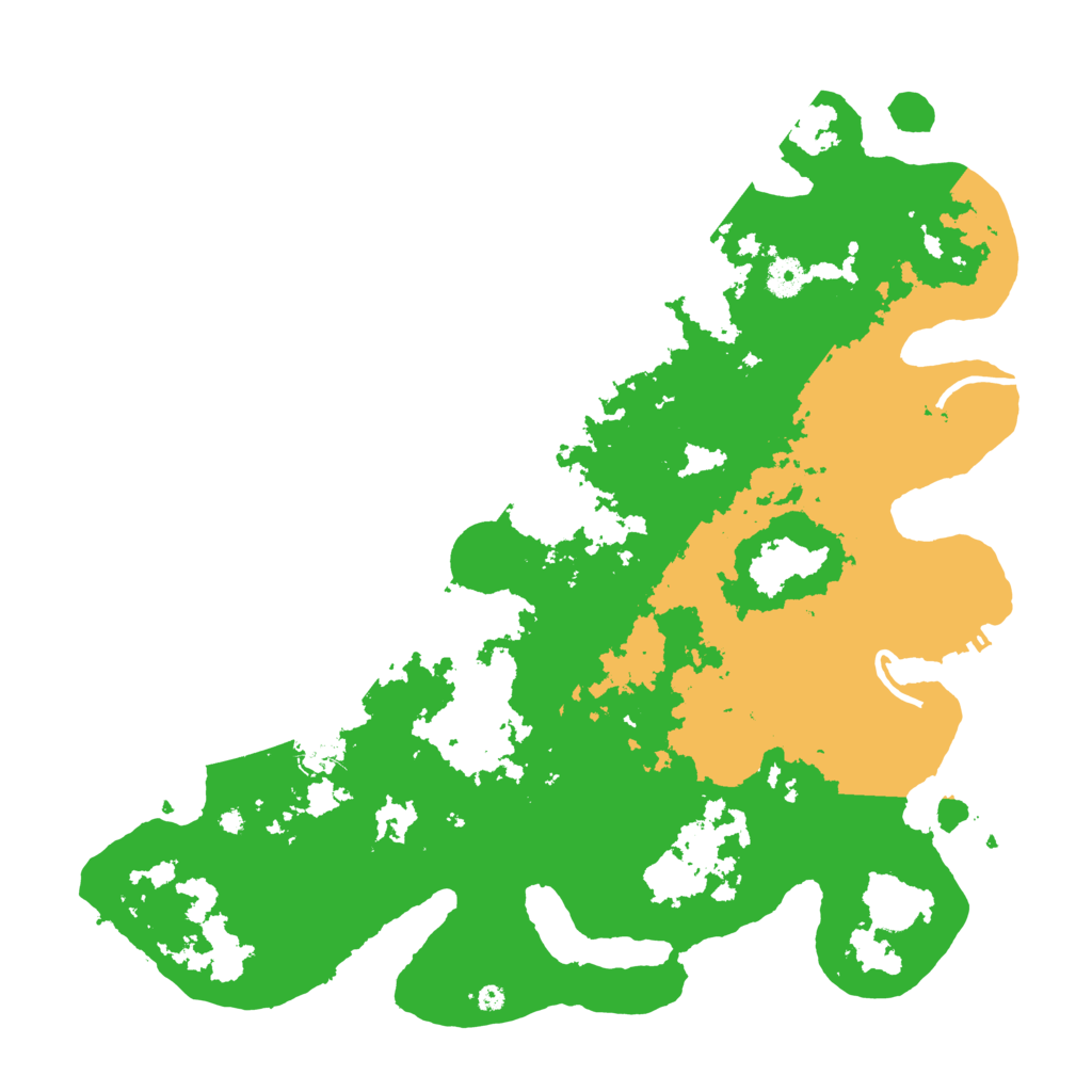 Biome Rust Map: Procedural Map, Size: 4250, Seed: 1110604