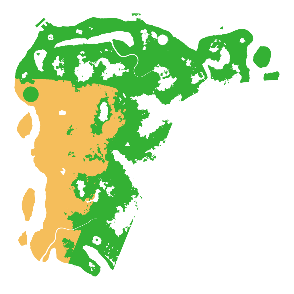 Biome Rust Map: Procedural Map, Size: 5000, Seed: 352