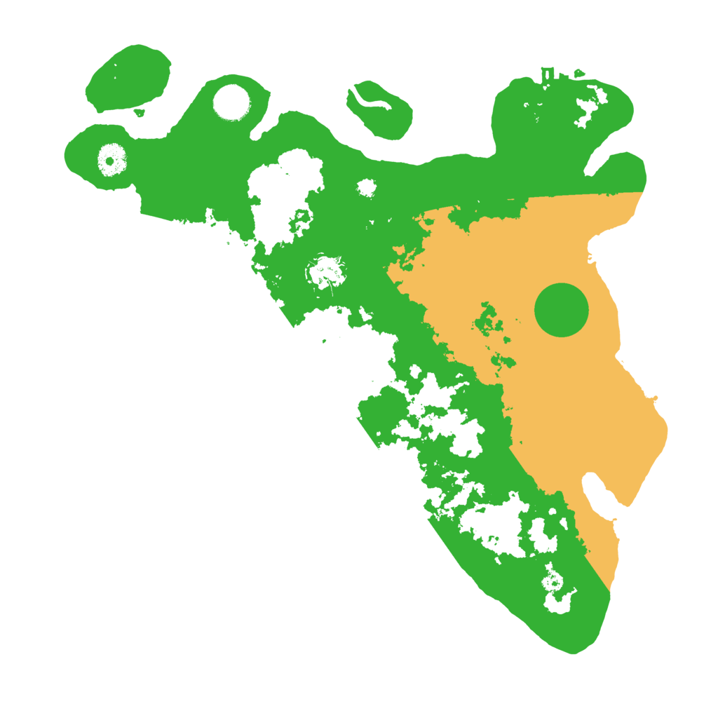 Biome Rust Map: Procedural Map, Size: 3496, Seed: 6957496