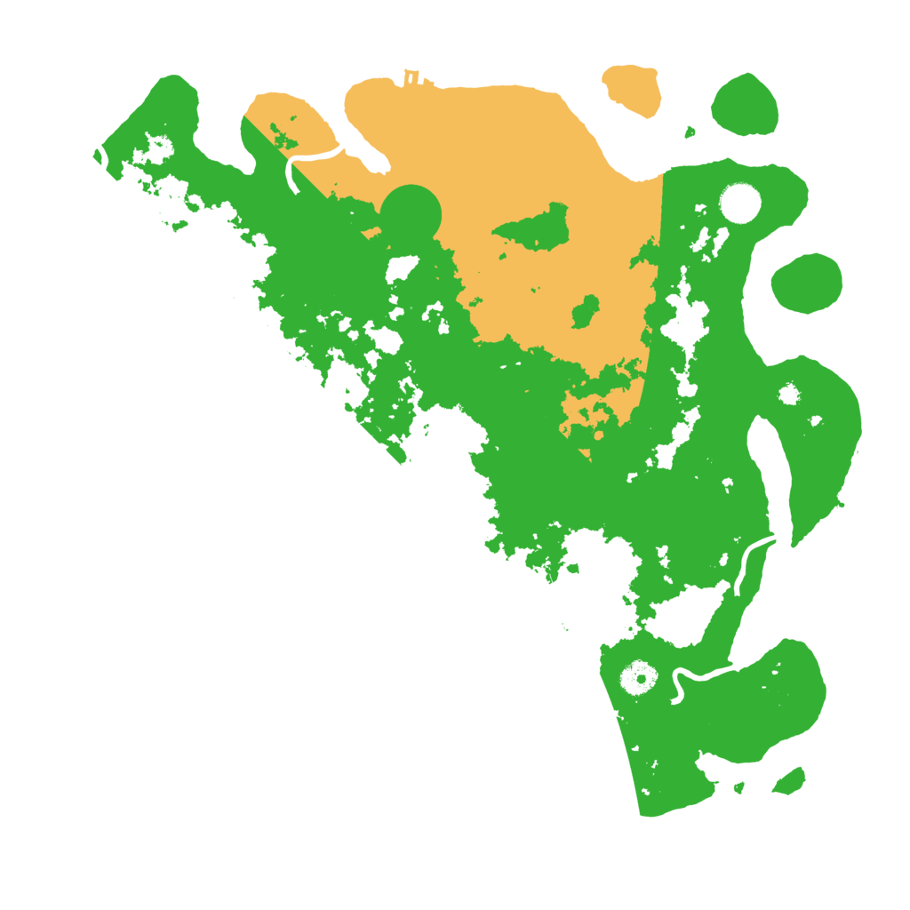 Biome Rust Map: Procedural Map, Size: 3950, Seed: 1868813143