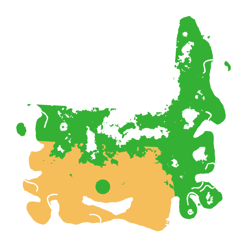 Biome Rust Map: Procedural Map, Size: 4370, Seed: 18