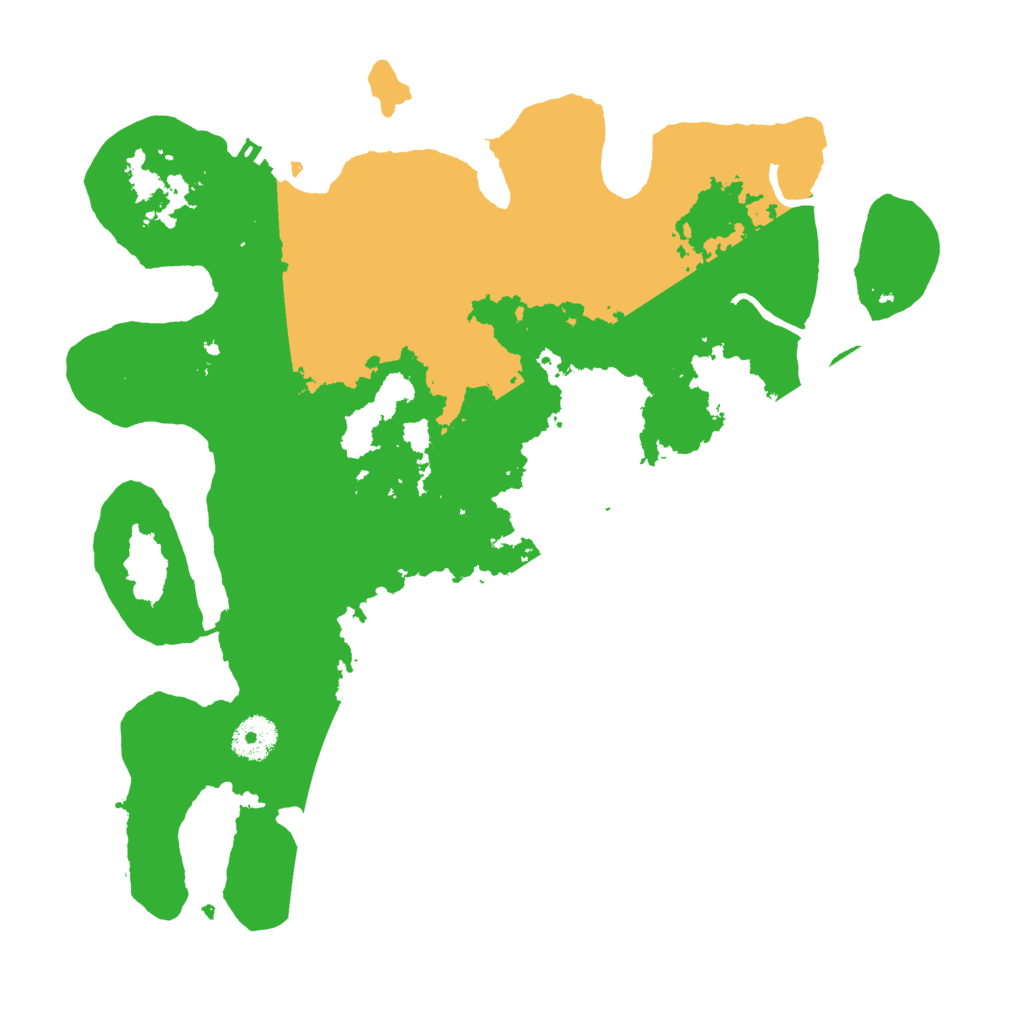 Biome Rust Map: Procedural Map, Size: 3500, Seed: 2130450480