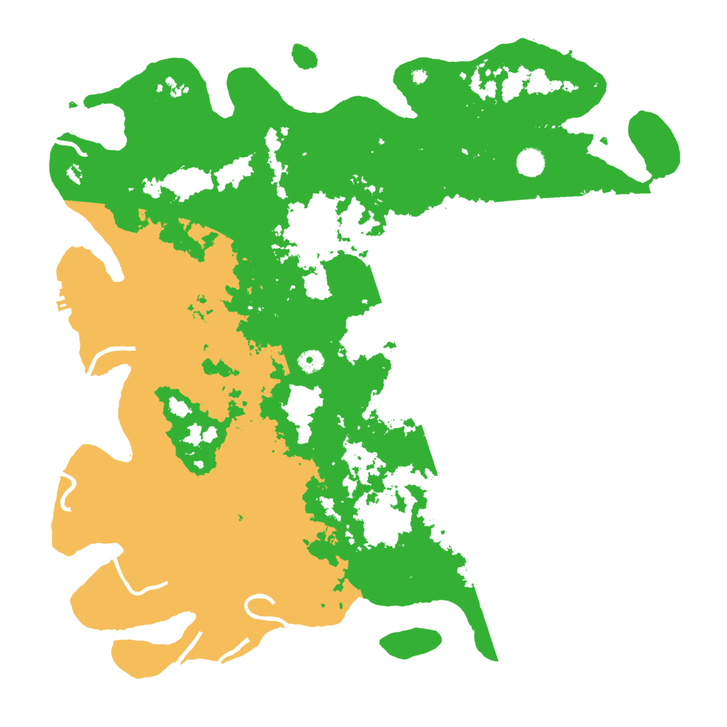 Biome Rust Map: Procedural Map, Size: 4500, Seed: 21321322