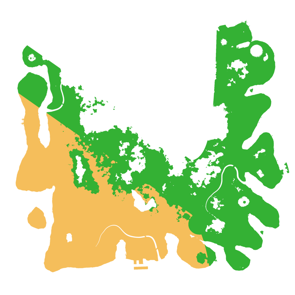 Biome Rust Map: Procedural Map, Size: 4250, Seed: 1329579046