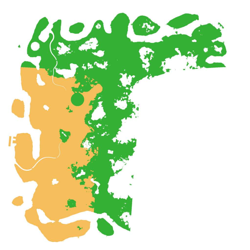 Biome Rust Map: Procedural Map, Size: 5000, Seed: 1981968150