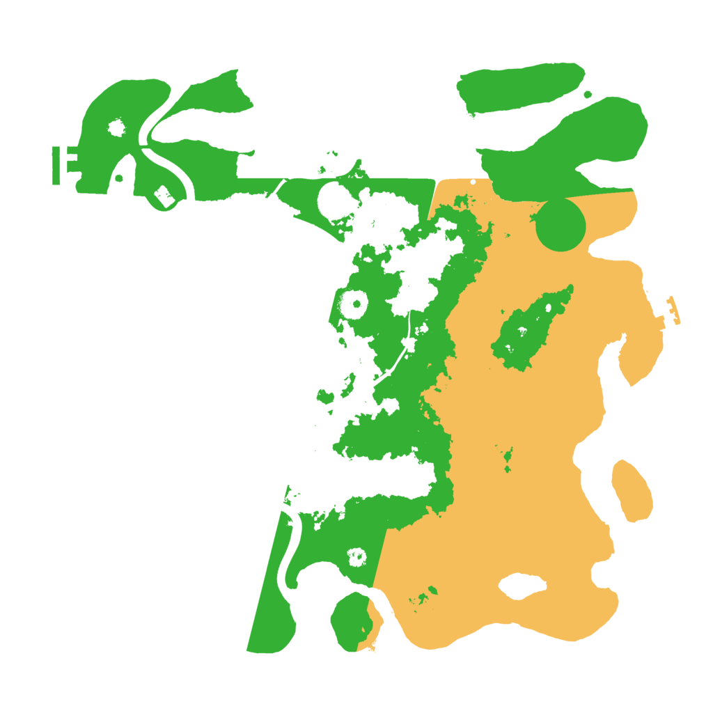 Biome Rust Map: Procedural Map, Size: 3750, Seed: 2118133