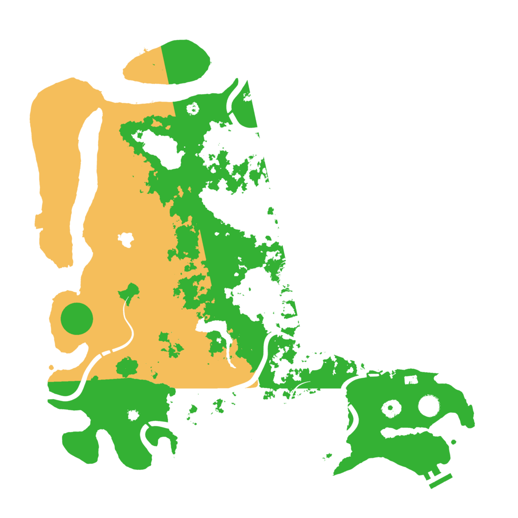Biome Rust Map: Procedural Map, Size: 4250, Seed: 1386