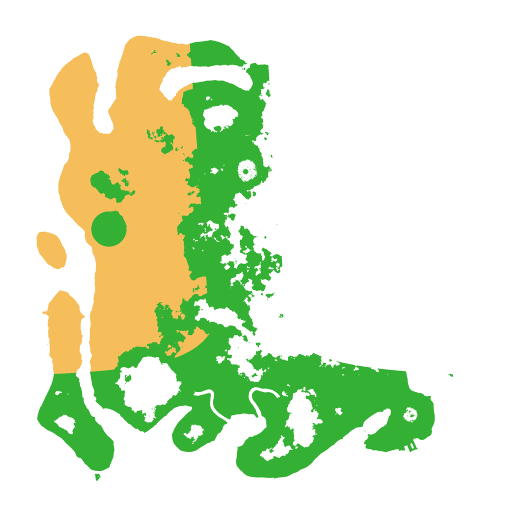 Biome Rust Map: Procedural Map, Size: 3850, Seed: 208792238