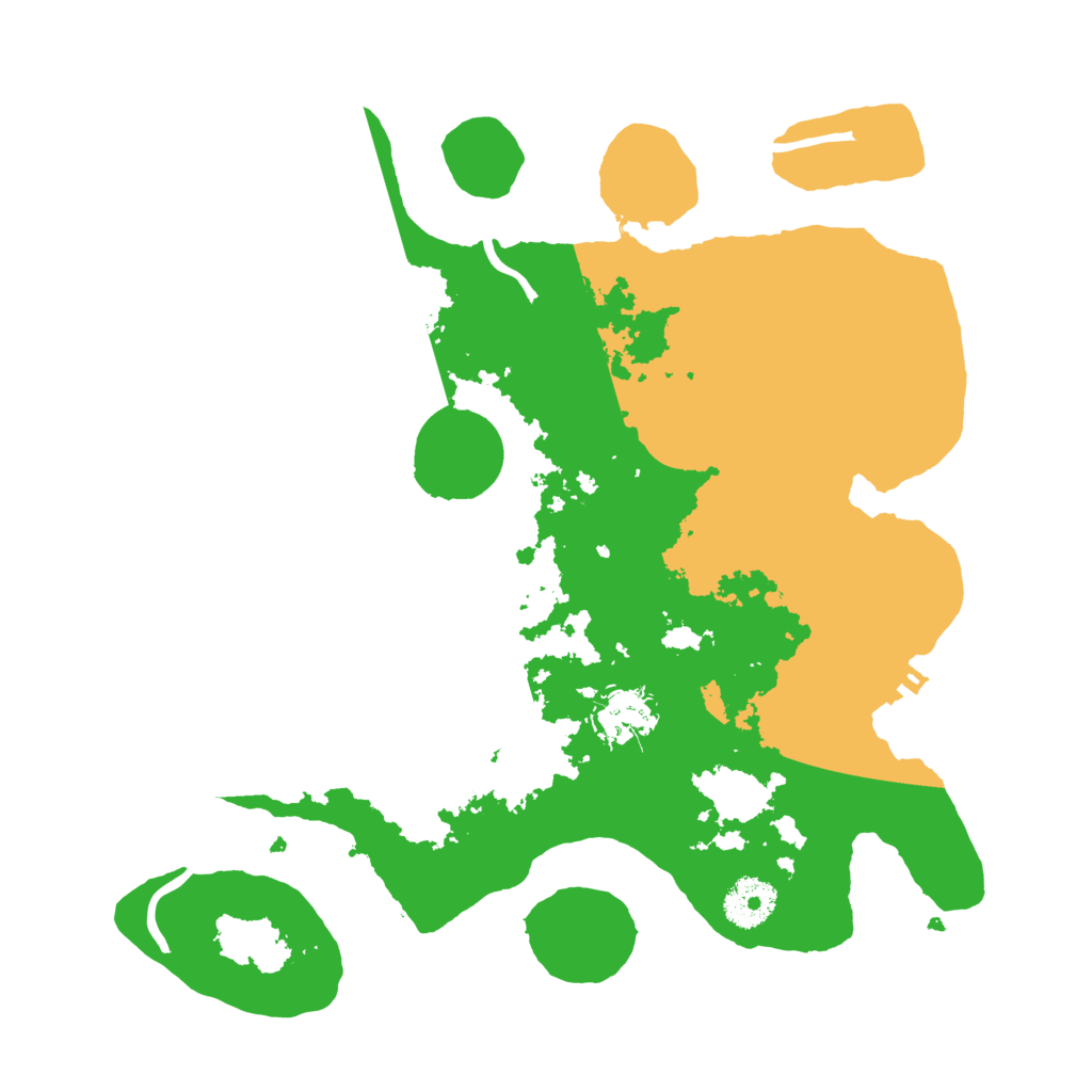 Biome Rust Map: Procedural Map, Size: 3250, Seed: 819697