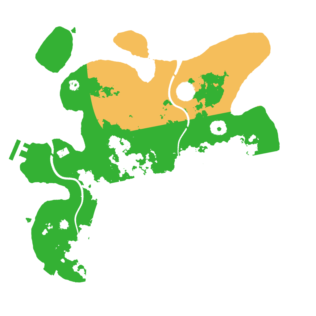 Biome Rust Map: Procedural Map, Size: 3000, Seed: 1014846366
