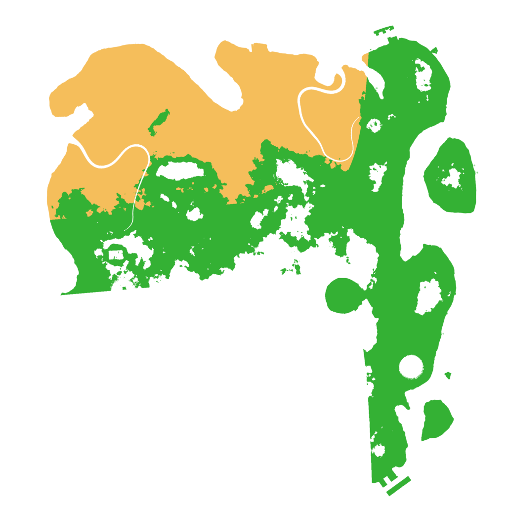 Biome Rust Map: Procedural Map, Size: 3750, Seed: 1815663713