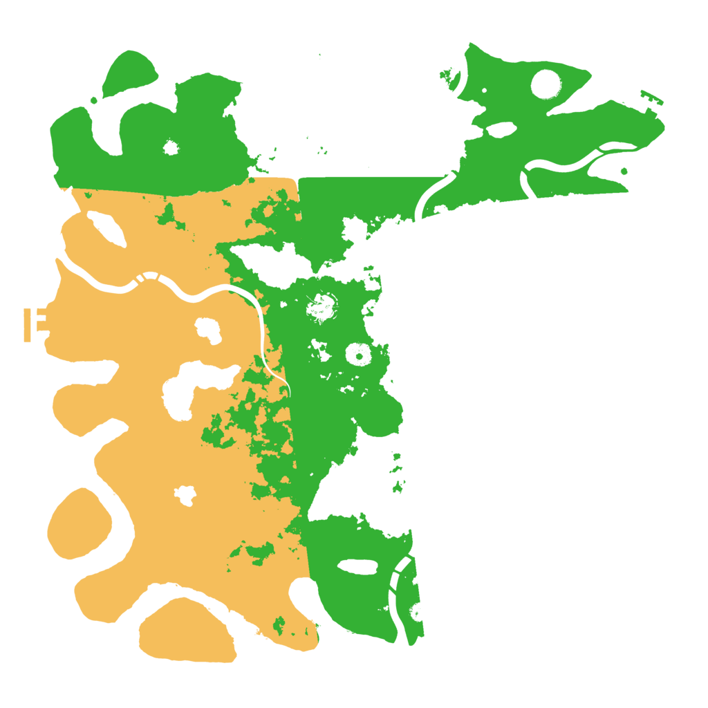 Biome Rust Map: Procedural Map, Size: 4250, Seed: 10783