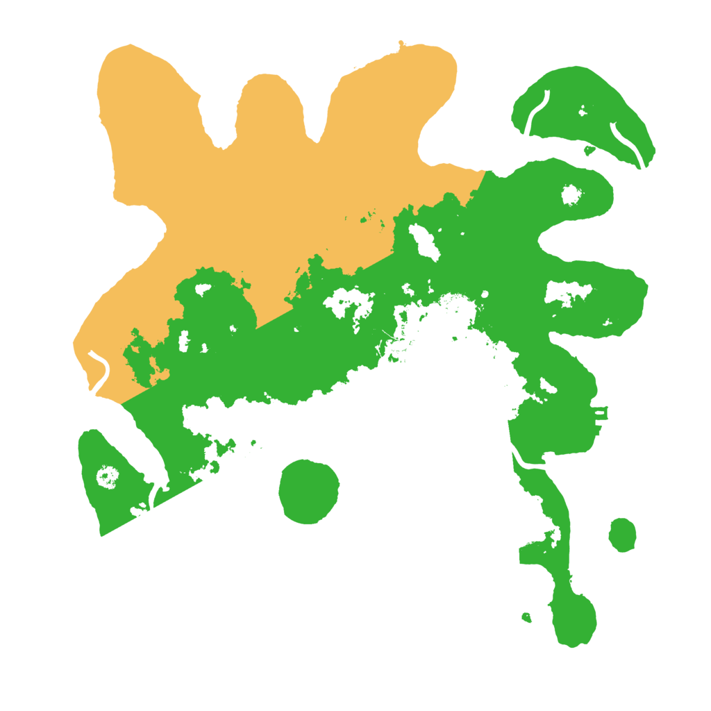 Biome Rust Map: Procedural Map, Size: 3250, Seed: 5381578