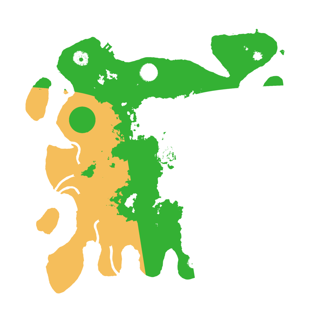 Biome Rust Map: Procedural Map, Size: 3200, Seed: 3212209