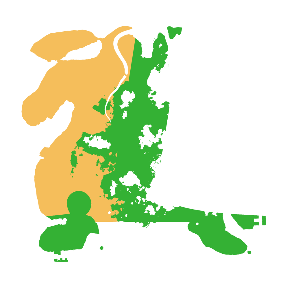 Biome Rust Map: Procedural Map, Size: 3250, Seed: 5862212