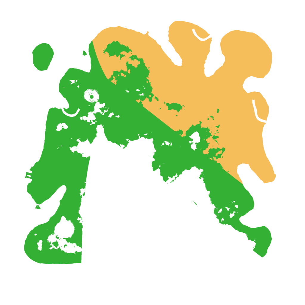Biome Rust Map: Procedural Map, Size: 3250, Seed: 612048