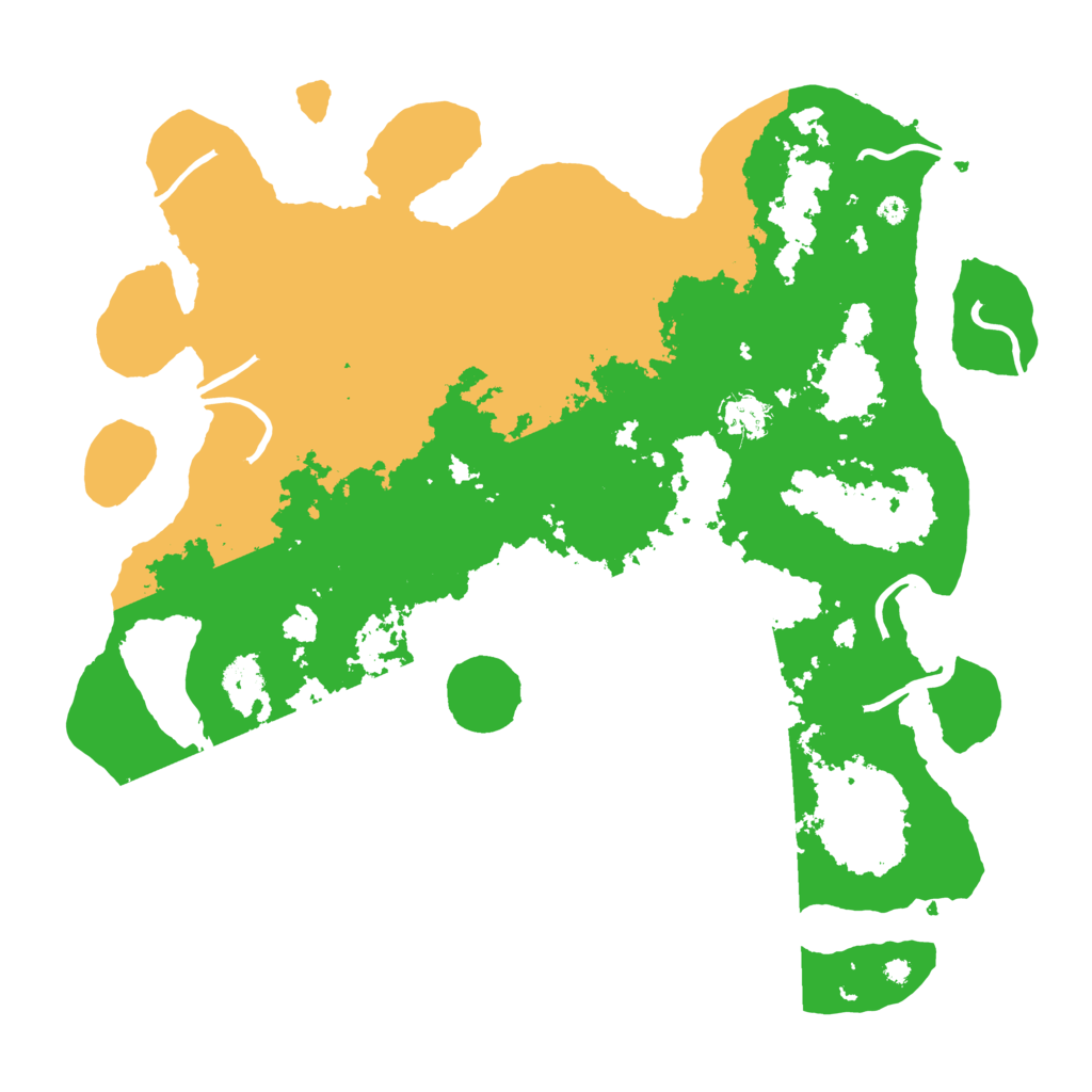 Biome Rust Map: Procedural Map, Size: 4000, Seed: 57487