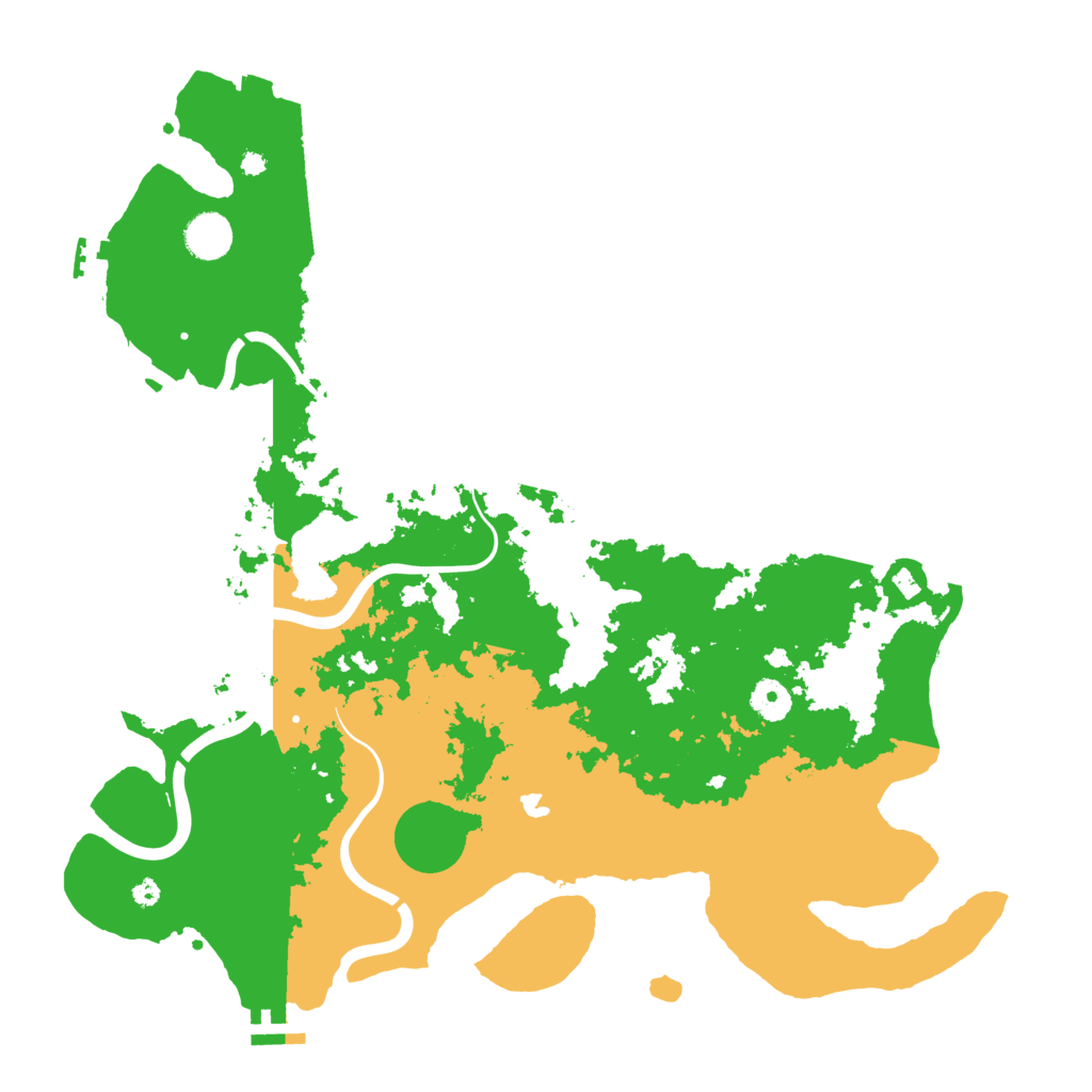 Biome Rust Map: Procedural Map, Size: 4050, Seed: 68655217