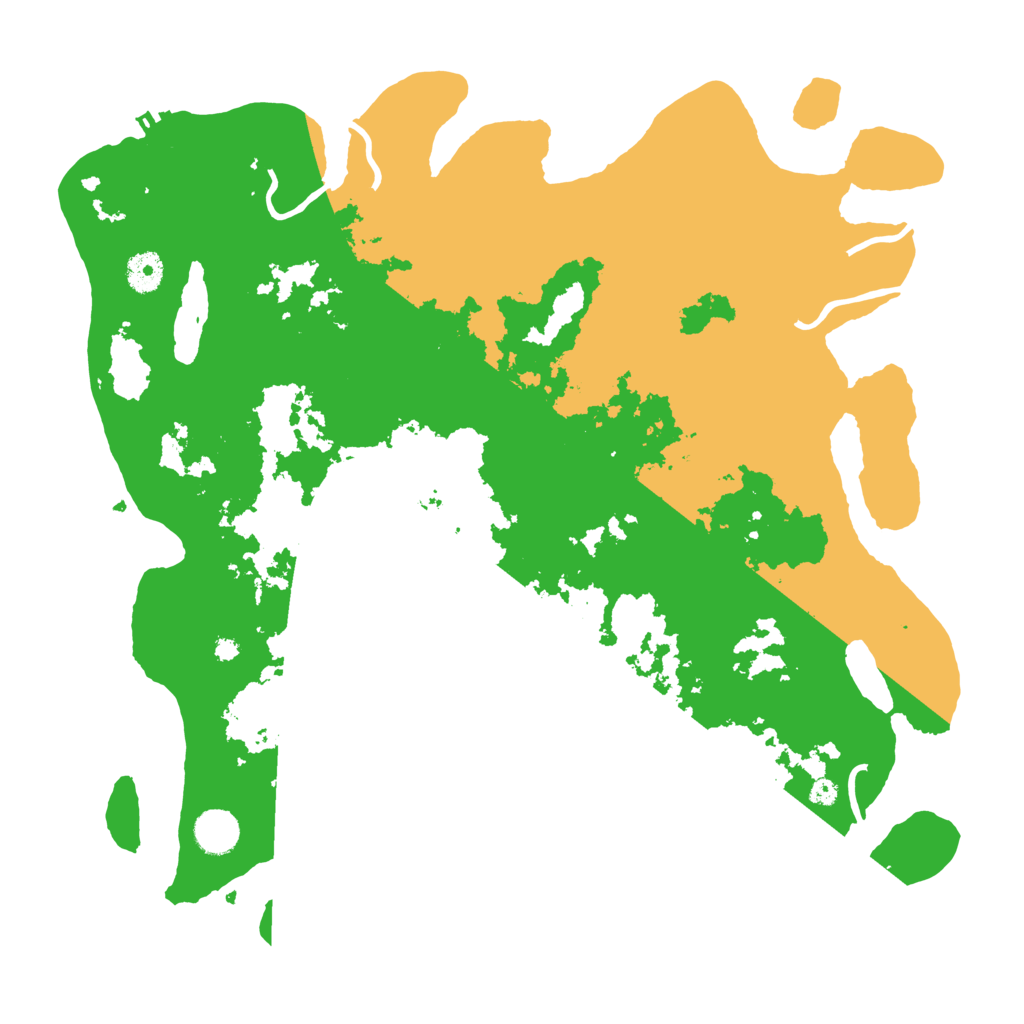 Biome Rust Map: Procedural Map, Size: 4000, Seed: 556500