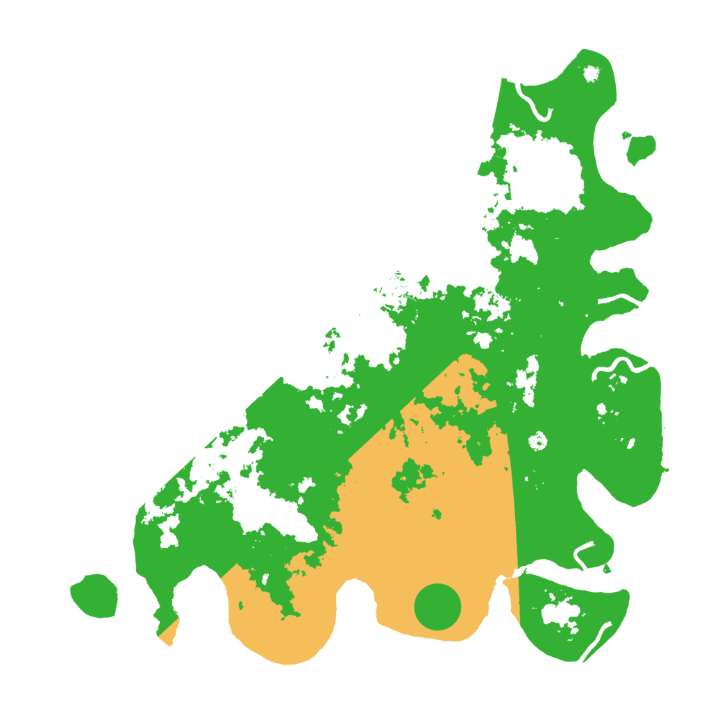 Biome Rust Map: Procedural Map, Size: 4000, Seed: 1660361617