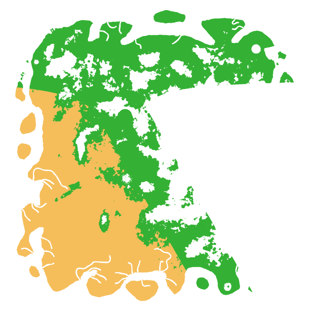 Biome Rust Map: Procedural Map, Size: 6000, Seed: 21475691