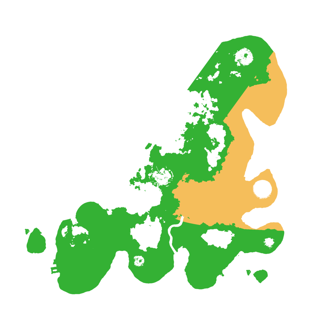 Biome Rust Map: Procedural Map, Size: 3000, Seed: 277089367