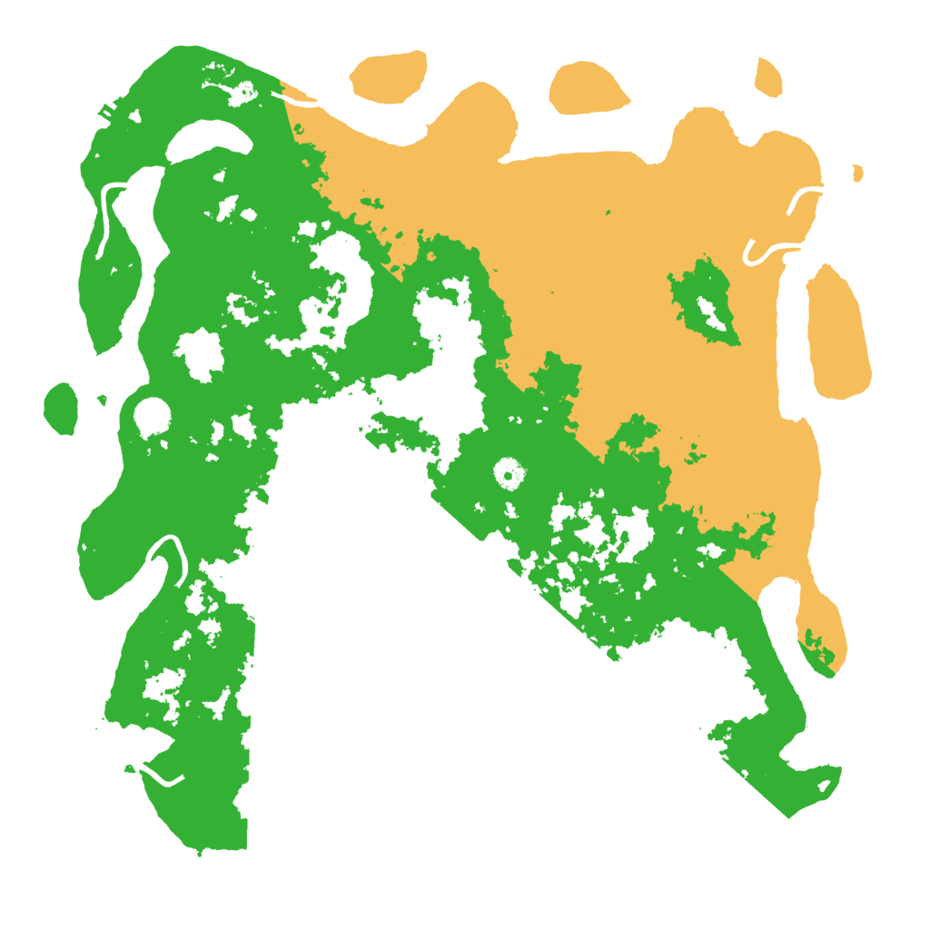 Biome Rust Map: Procedural Map, Size: 4500, Seed: 215949305