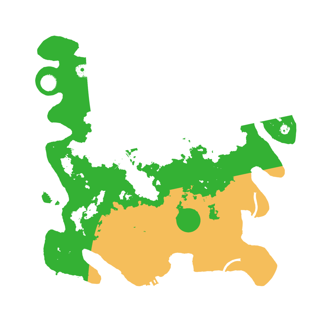 Biome Rust Map: Procedural Map, Size: 3500, Seed: 2048374274