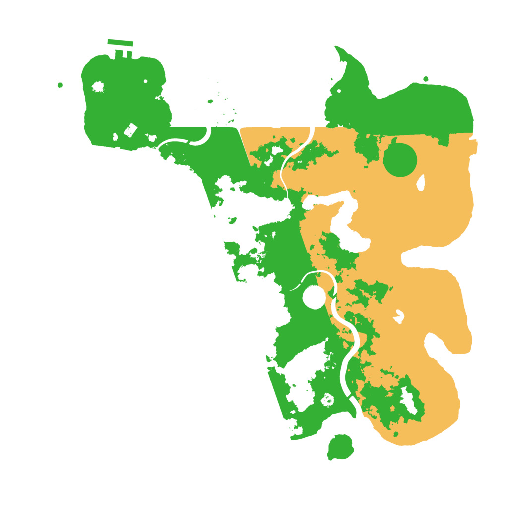 Biome Rust Map: Procedural Map, Size: 4000, Seed: 1950026236