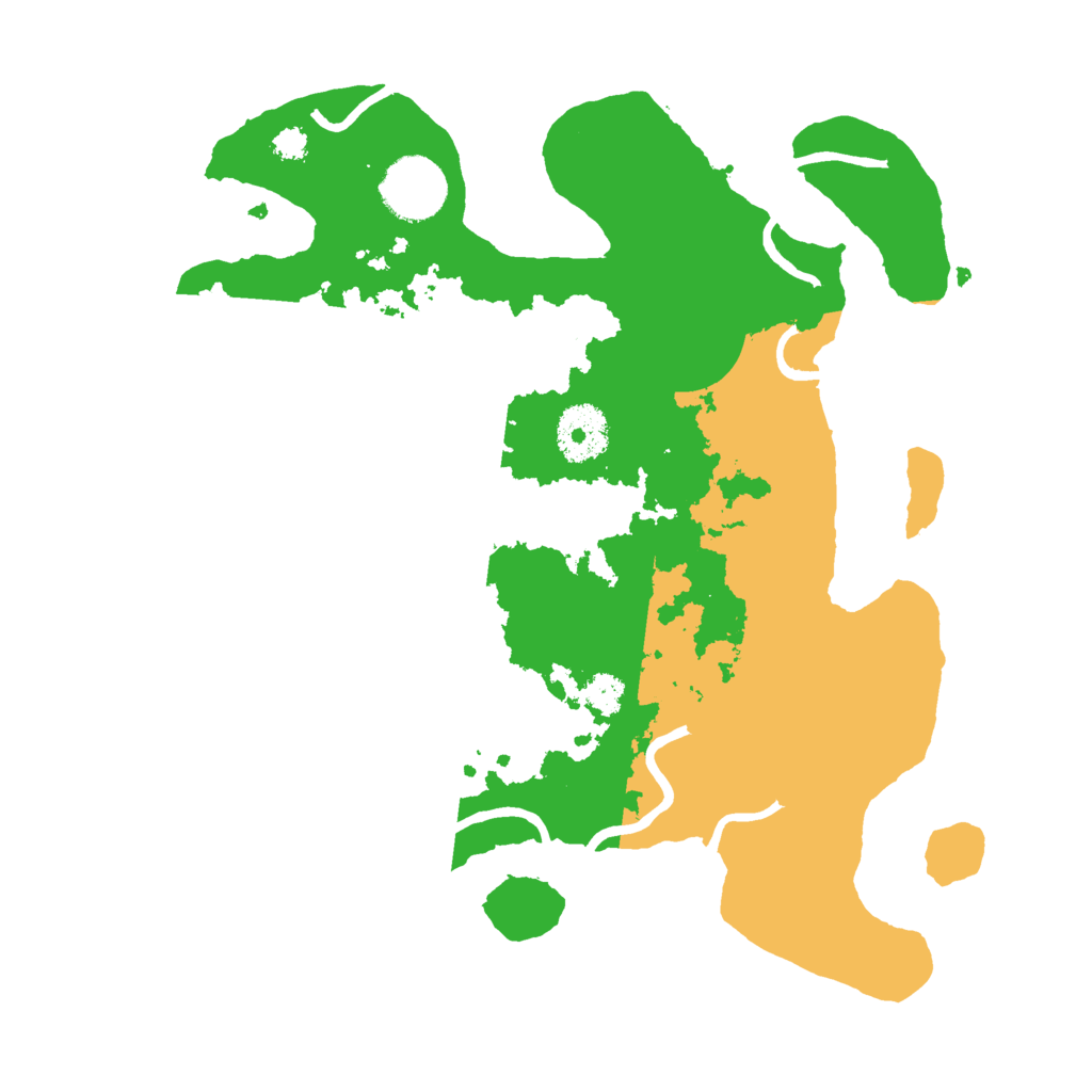 Biome Rust Map: Procedural Map, Size: 3000, Seed: 98694