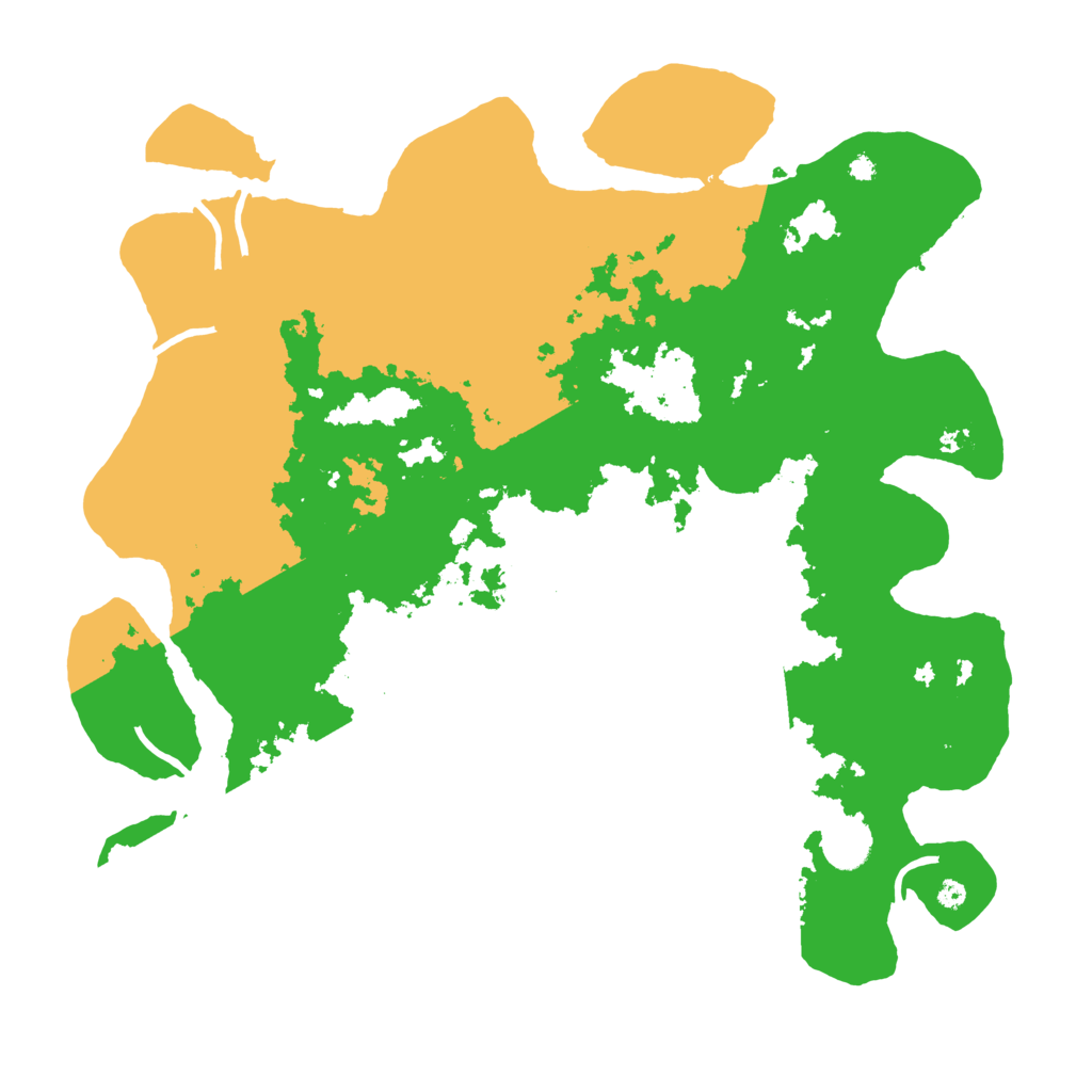 Biome Rust Map: Procedural Map, Size: 4000, Seed: 248951825