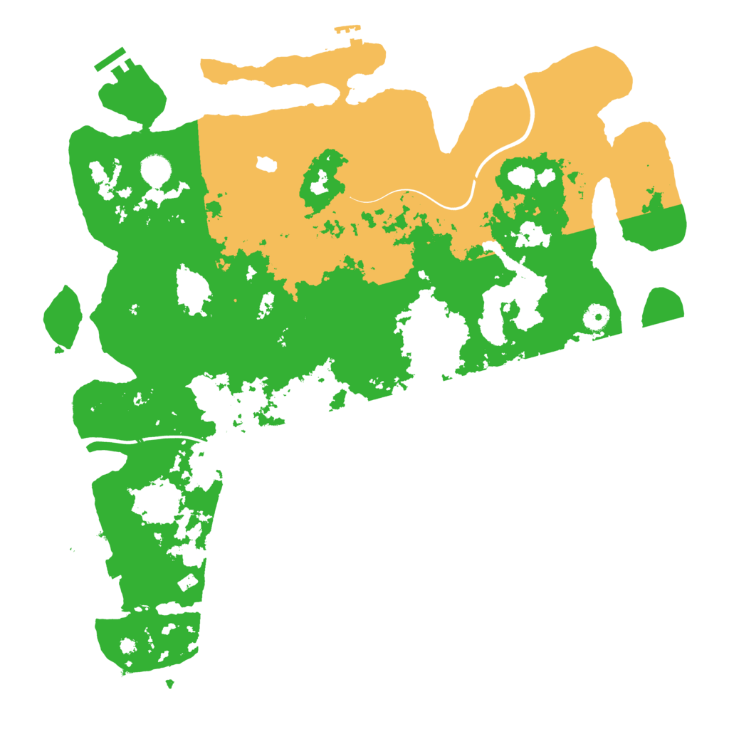 Biome Rust Map: Procedural Map, Size: 4250, Seed: 1536912733