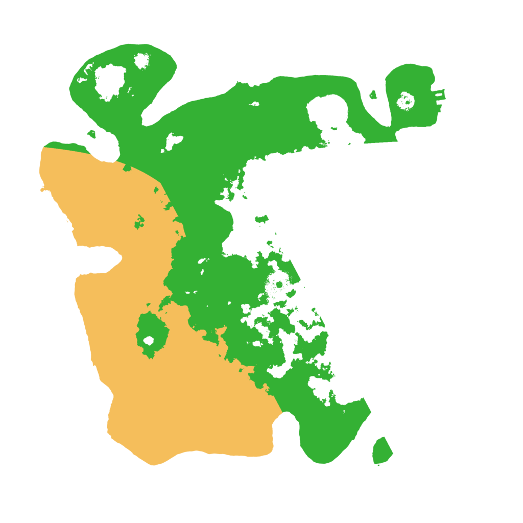Biome Rust Map: Procedural Map, Size: 3100, Seed: 4268