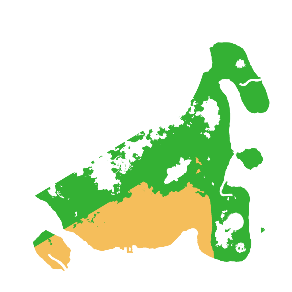 Biome Rust Map: Procedural Map, Size: 3000, Seed: 7777