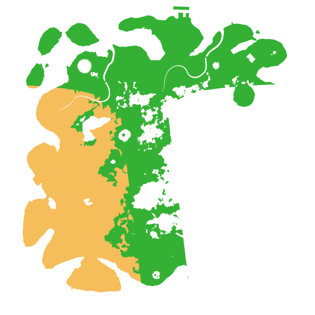 Biome Rust Map: Procedural Map, Size: 4000, Seed: 6463420