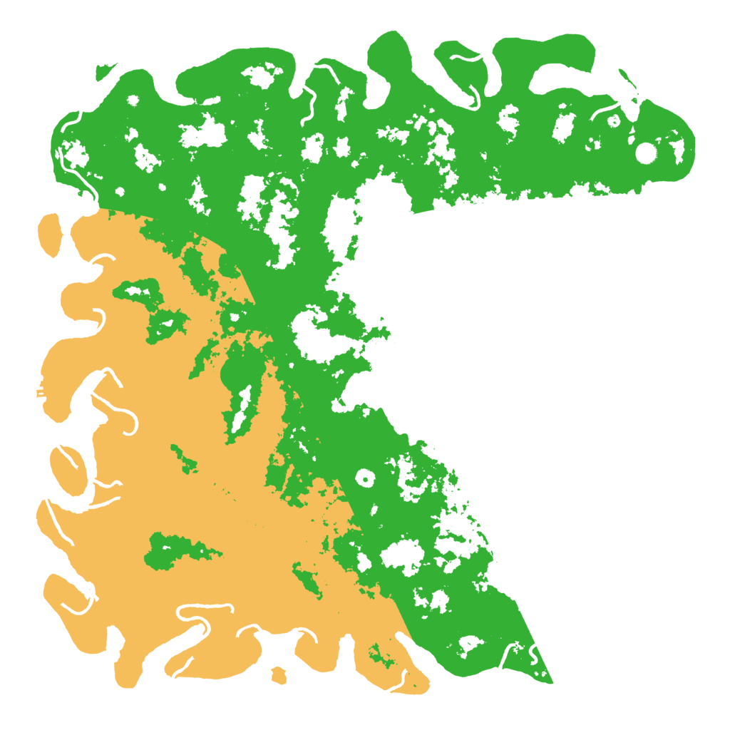 Biome Rust Map: Procedural Map, Size: 6000, Seed: 475733157