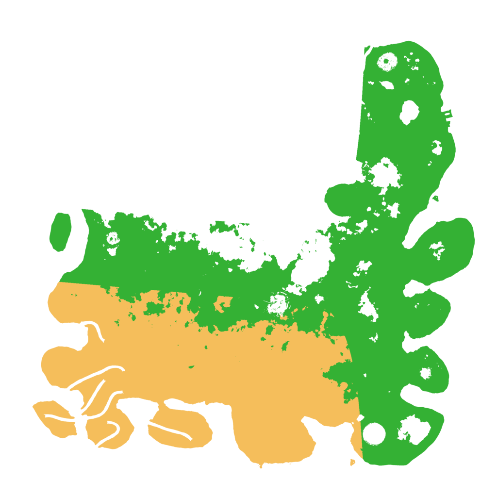 Biome Rust Map: Procedural Map, Size: 4000, Seed: 1388720298