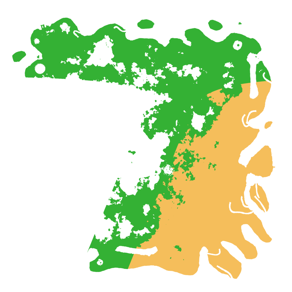 Biome Rust Map: Procedural Map, Size: 5000, Seed: 4338002