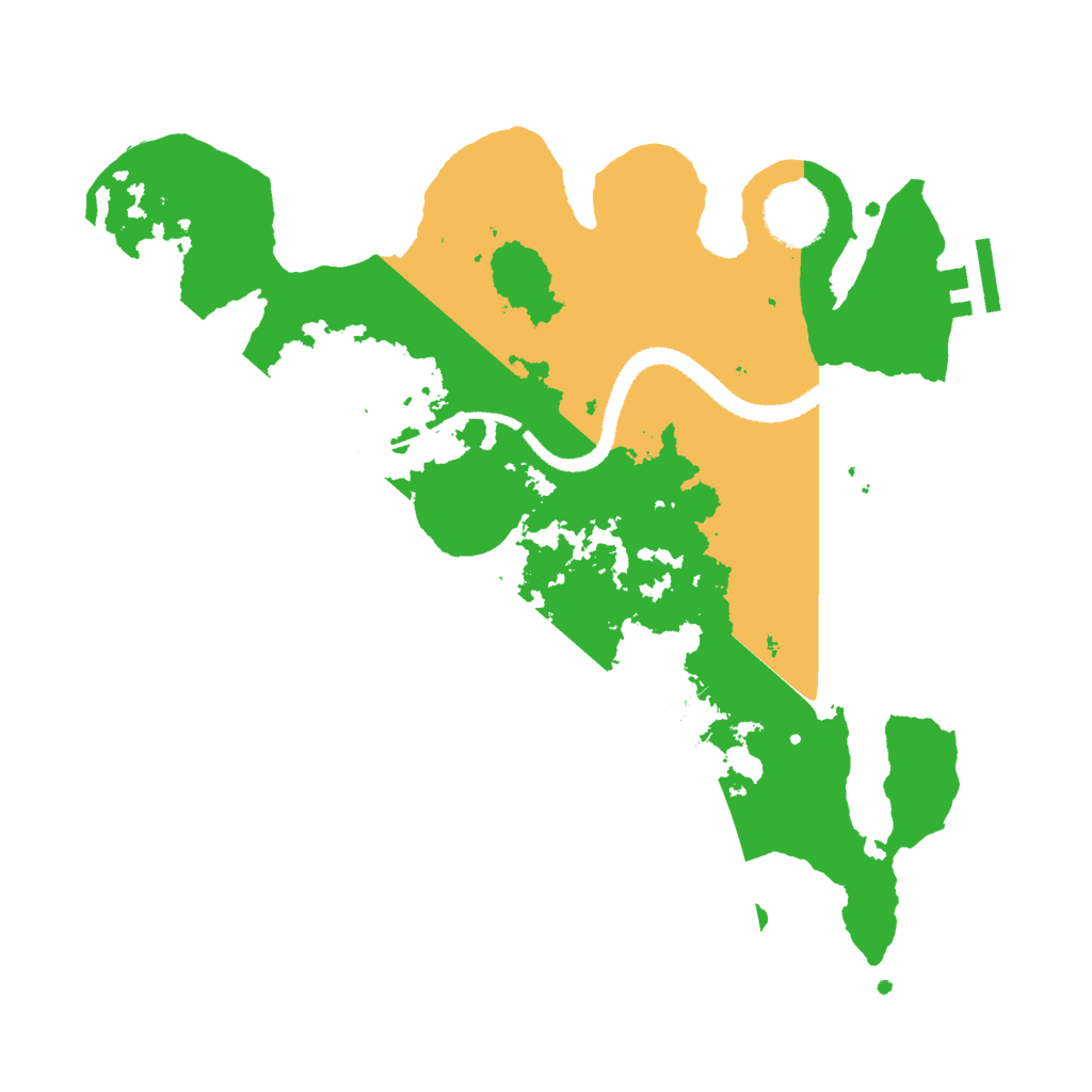 Biome Rust Map: Procedural Map, Size: 3000, Seed: 72769420