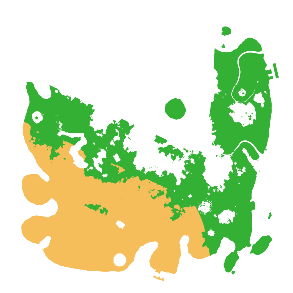 Biome Rust Map: Procedural Map, Size: 4000, Seed: 438638