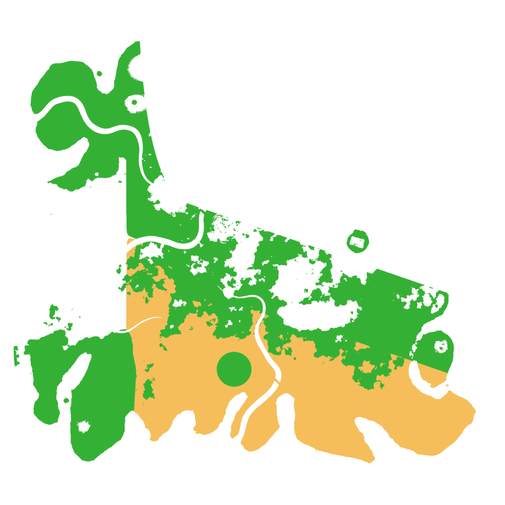 Biome Rust Map: Procedural Map, Size: 3850, Seed: 186371686