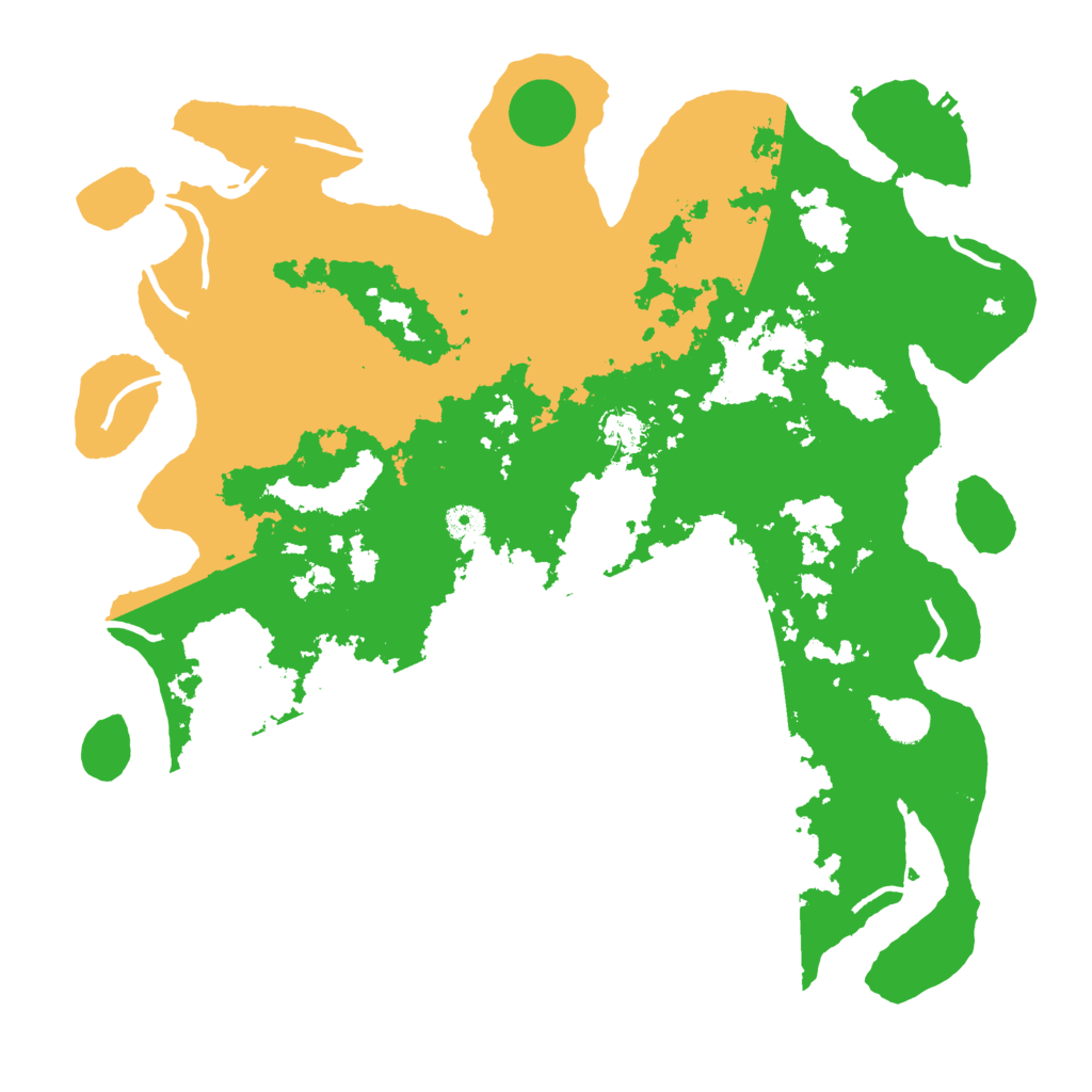 Biome Rust Map: Procedural Map, Size: 4300, Seed: 30