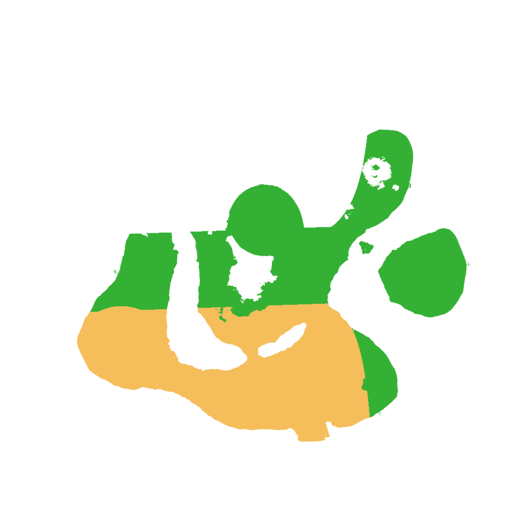 Biome Rust Map: Procedural Map, Size: 1900, Seed: 191963