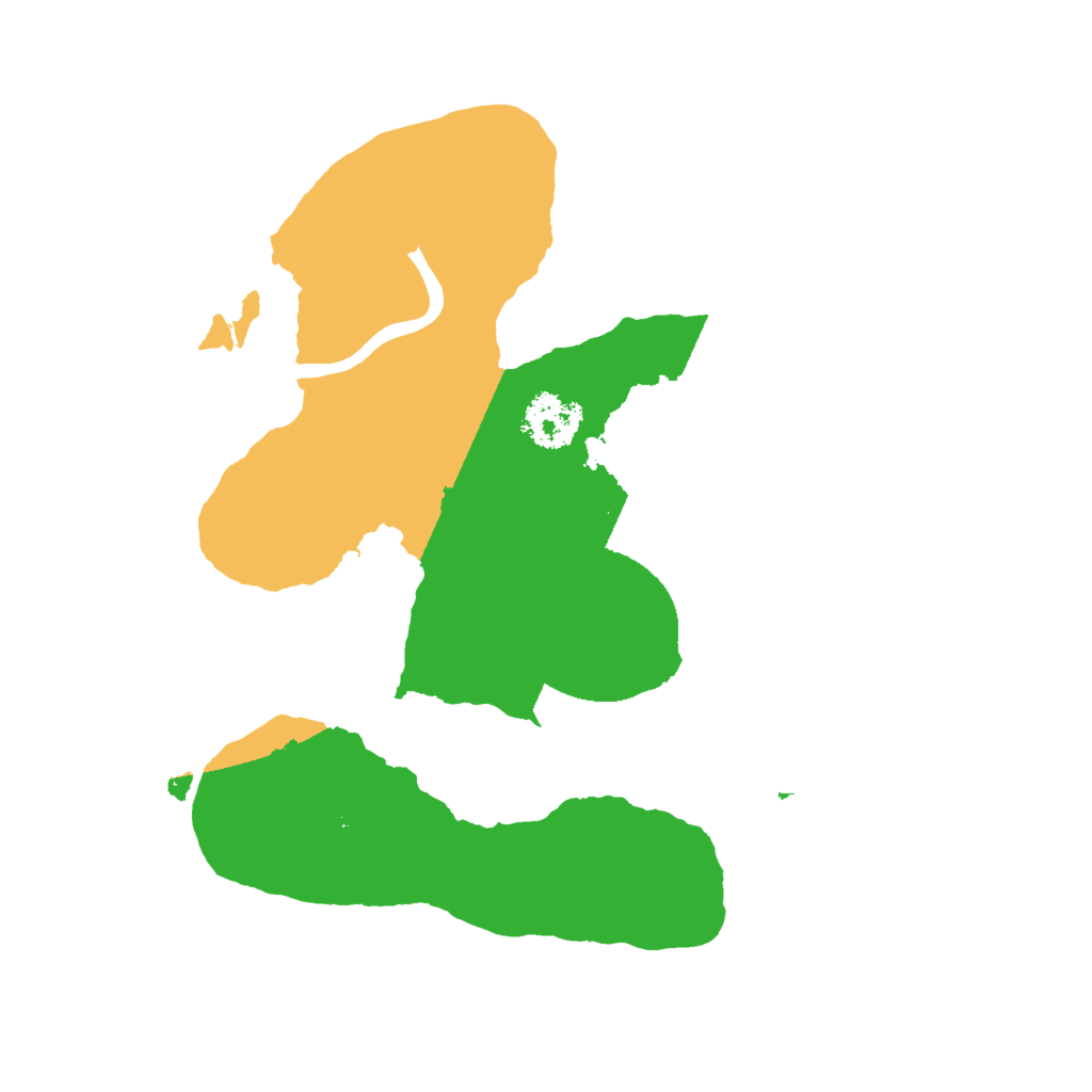 Biome Rust Map: Procedural Map, Size: 2000, Seed: 6843648